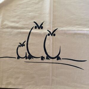 Vintage Alex West Owl Pillowcase Springmaid King